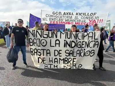 Municipales cortan las rutas 6 y 205 y avisan que los piquetes seguirán