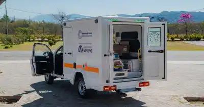 Fiambalá sumó su primera ambulancia 4x4 para llegar a las zonas más aisladas
