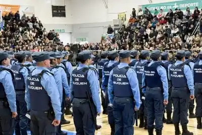 Un policía neuquino recién ingresado cobra el doble que un gendarme federal