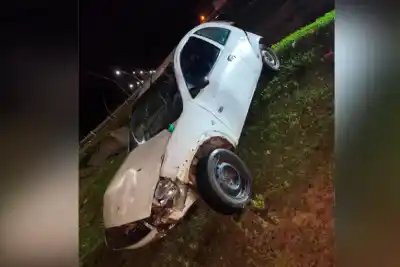 Volcó con su auto en Concordia y salió ilesa: el motivo que dio la joven de 20 años
