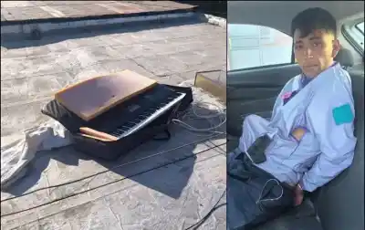 Robó un órgano en Rivadavia y la policía lo encontró en el techo de la casa de su abuelo