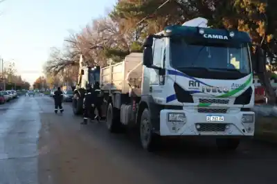 Corte de agua en Roca: qué barrios están sin servicio por la rotura del acueducto