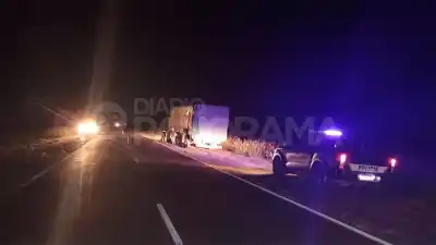 Impactante tragedia en la Ruta 34: Un hombre de 76 años murió tras ser embestido por un camión