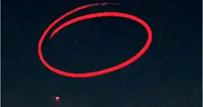 Estaban grabando un informe en Cachi y una luz en el cielo los obligó a cambiar todo