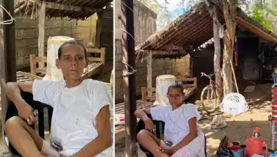 Desesperación en La Madrid: Tras la inundación, una familia solo toma mates y pide ayuda para poder cocinar