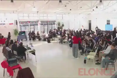 Cien chicos compitieron en francés en Paraná y hubo un detalle que emocionó a todos