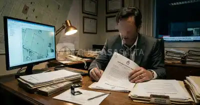 Le vendieron un terreno que no era del vendedor y la firma falsa lo delató