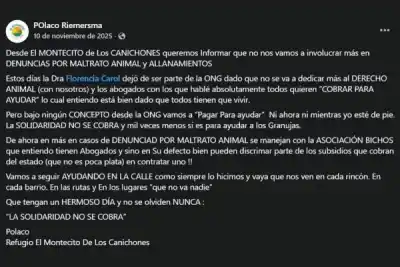 Lo que dijo el Polaco antes de morir dejó a El Montecito en un vacío legal