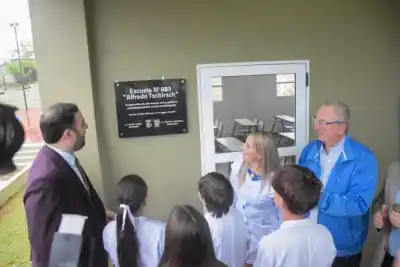 Dos aulas nuevas para 46 chicos: qué ganó la Escuela 883 con la inauguración