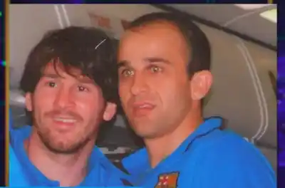 La foto que Carlos López guarda con Messi y que hoy vale más que oro