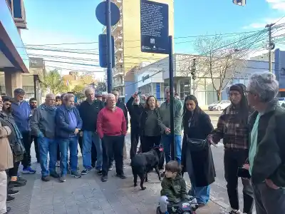 Señalizaron en Rosario el ex bar donde secuestraron a dos militantes en 1983
