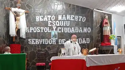 La bendición que emocionó a 35 embarazadas en una capilla del sur capitalino