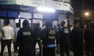 Intentaron escapar al ver a la Policía en la chacra 189: ocho detenidos y una sorpresa en sus antecedentes