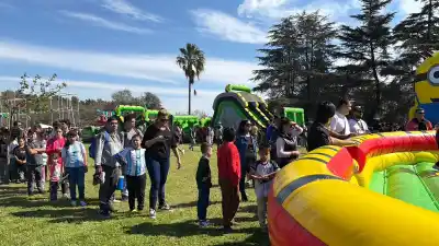 Miles de chicos coparon el Parque Linda Vista por un festejo que no olvidarán