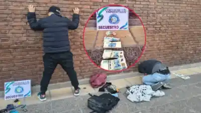 La mochila que los delató: tenían más de tres millones de pesos en efectivo