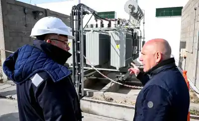 La obra que no se ve: Madryn sumó una pieza clave para que no se corte la luz