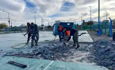 Un pedido pendiente de los vecinos se convirtió en obra para el barrio 3 de Abril