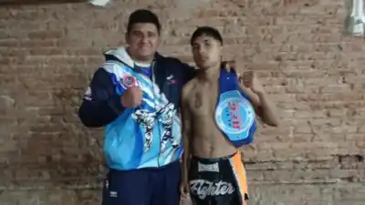 El joven catamarqueño que se coronó campeón nacional de Kick Boxing en Tucumán