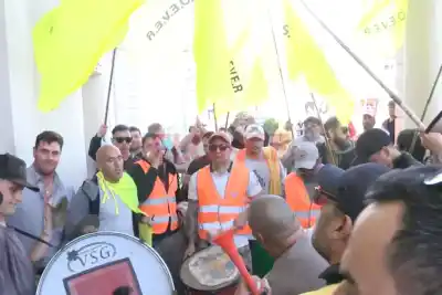 Paro y movilización en Casa de Gobierno: advierten que peligran 2.000 puestos de trabajo en Vialidad