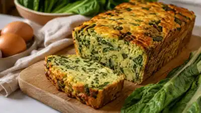 La verdura de hoja que casi siempre va a la tarta, pero en budín queda cremosa y rinde más
