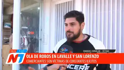 Le rompieron el vidrio por tercera vez y decidió quedarse a dormir en su local