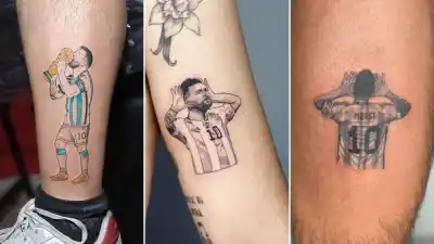 La despedida de Messi llenó la agenda de los tatuadores jujeños