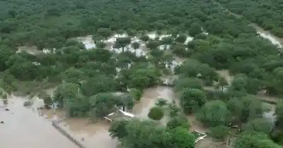 El río avanza y ya hay familias que dejaron sus casas: la crecida que preocupa en el norte salteño