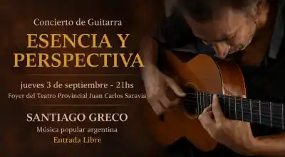 Estudió en Hollywood, tocó con leyendas y ahora llega a Salta con un show gratuito