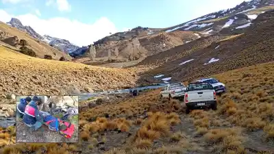 Dos hermanos de más de 80 años, rescatados a pie entre la nieve: vivían como ermitaños en la cordillera
