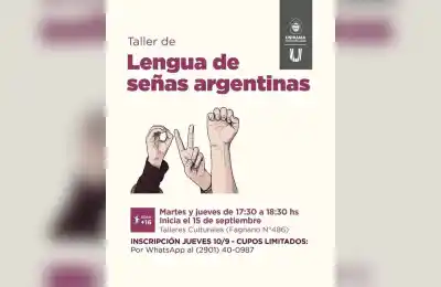 Un taller gratuito enseña lengua de señas: cuándo arranca y cómo anotarse