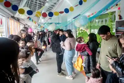 El CDI del Valle de Andorra se llenó de chicos y familias: la celebración que busca afianzar lazos