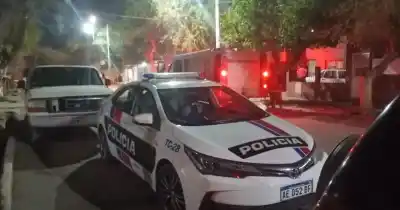 Alerta en Chimbas: una columna de humo movilizó a Bomberos y a la Policía