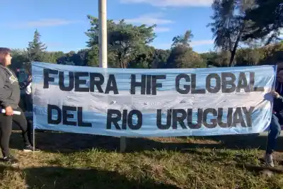 Permitieron tomar muestras del Uruguay, pero acusan a Frigerio y Walser de 'inacción'