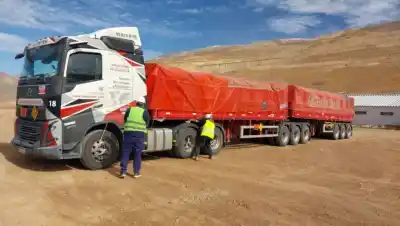 75 toneladas a 4.300 metros: la prueba extrema que puso al límite a un bitren en la cordillera