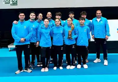 De Catamarca a Brasil: arrasaron en el Sudamericano de trampolín y volvieron con quince medallas