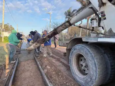 El plan que ya mejoró la calle de 200 familias en Bell Ville