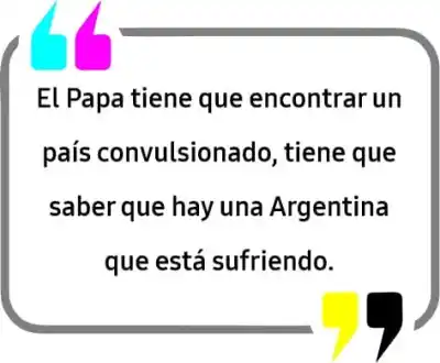 El plan del líder de ATE para que el Papa encuentre "un país convulsionado"