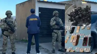 Allanaron una casa en Bajada Grande y encontraron más de 3 millones de pesos en efectivo