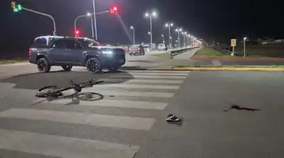 Estuvo cuatro días peleándola en el hospital, pero el ciclista atropellado en la Ruta 1 no sobrevivió