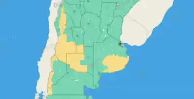 Ráfagas de más de 70 km/h y un brusco descenso de temperatura: qué zonas de La Pampa están en alerta