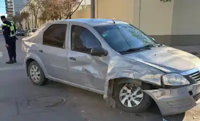 Chocaron en el centro de Santa Rosa y no hubo heridos