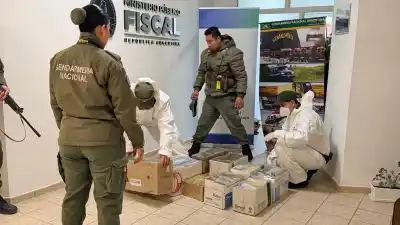 Tercera incineración federal de drogas: cómo fue el operativo en Comodoro