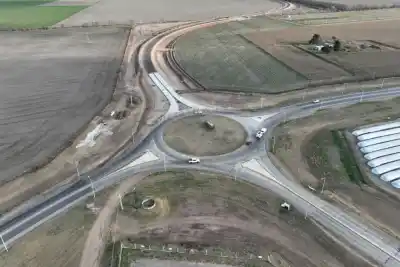 Pavimentan 60 kilómetros de la Ruta Provincial 10, la más extensa de Córdoba