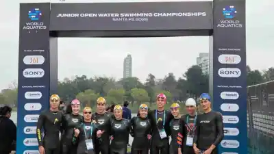 Un lago que estuvo 25 años sin competencias será el escenario del primer Mundial de aguas abiertas en Argentina