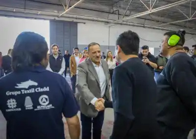 Dos naves, 150 empleos y una apuesta textil que desafía la crisis