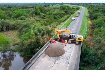 Las obras que Vialidad ya hace en las rutas para que El Niño no te deje varado