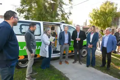 Viale estrenó ambulancia nueva y el hospital ya mira a las rutas más calientes