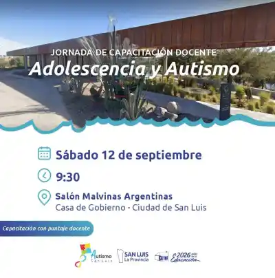 Una jornada de formación sobre autismo y adolescencia, con puntaje docente