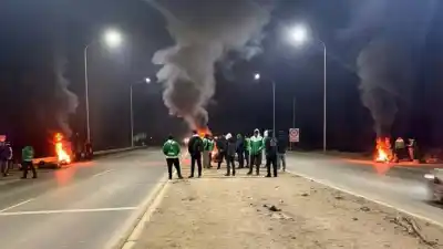 Frenaron la protesta en la Ruta 7, pero ATE dice que hay 20 trabajadores sin cobrar hace tres meses