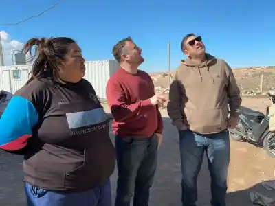 Fueron a mostrar la planta de reciclado, pero se ausentaron de una sesión clave